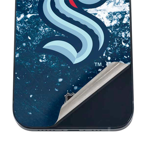 NHL Seattle Kraken Frozen iPhone 17 Pro Skin